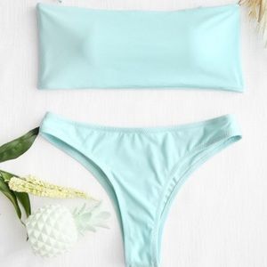 Zaful Tube Top Bikini